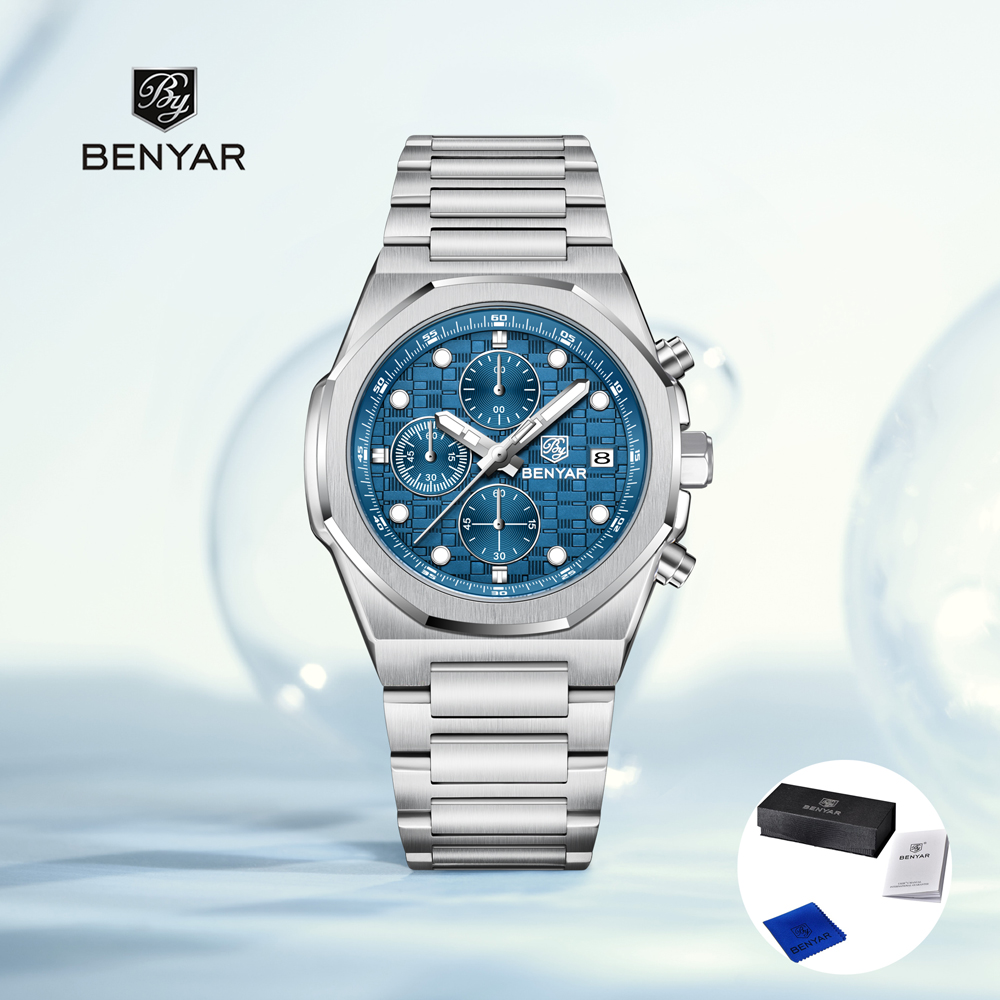 Luxury Watch Life - Новинка 2022, мужские часы BENYAR, роскошные