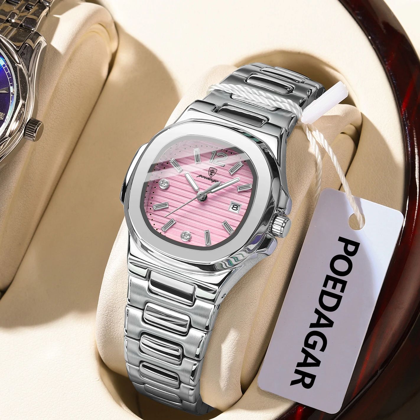 Luxury Watch Female - POEDAGAR квадратные модные женские наручные часы