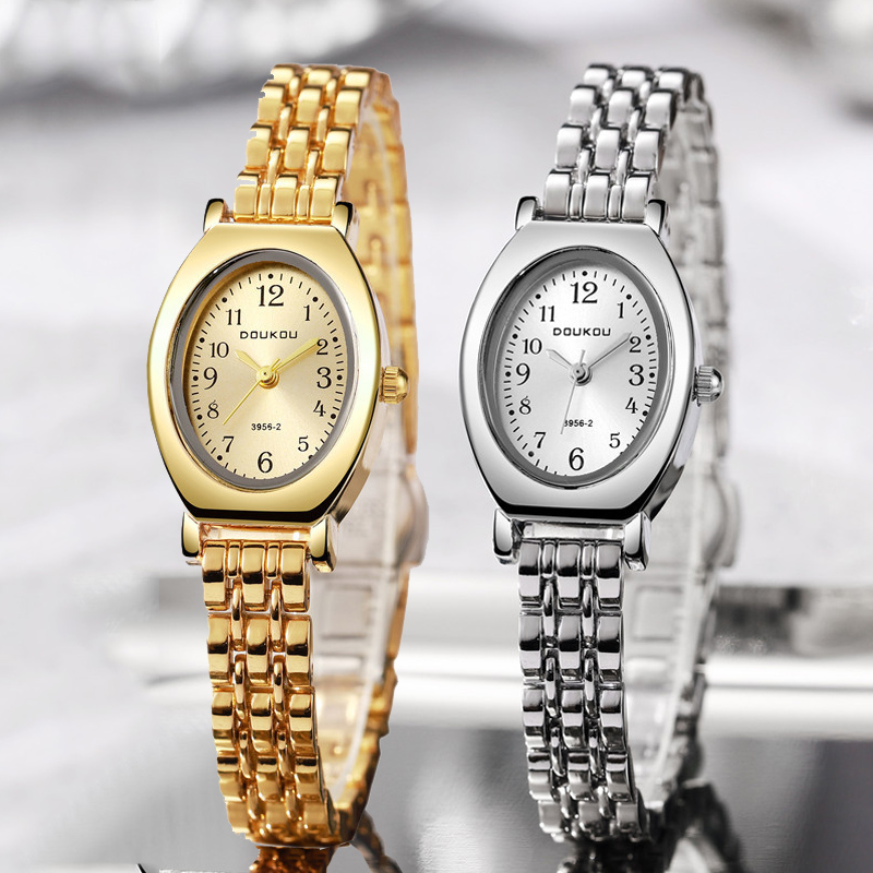 Luxury Watch With Arabic Numerals - Лидер продаж, золотые часы, овальные арабские