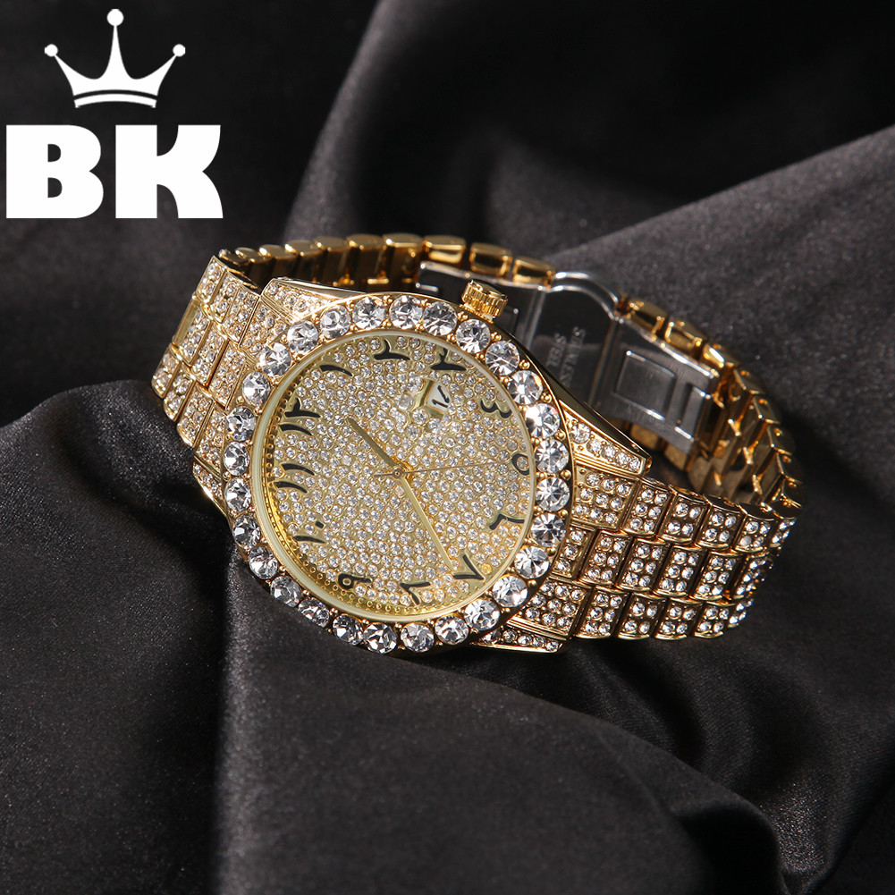 Luxury Watch With Arabic Numerals - Часы THE HIP HOP с большим