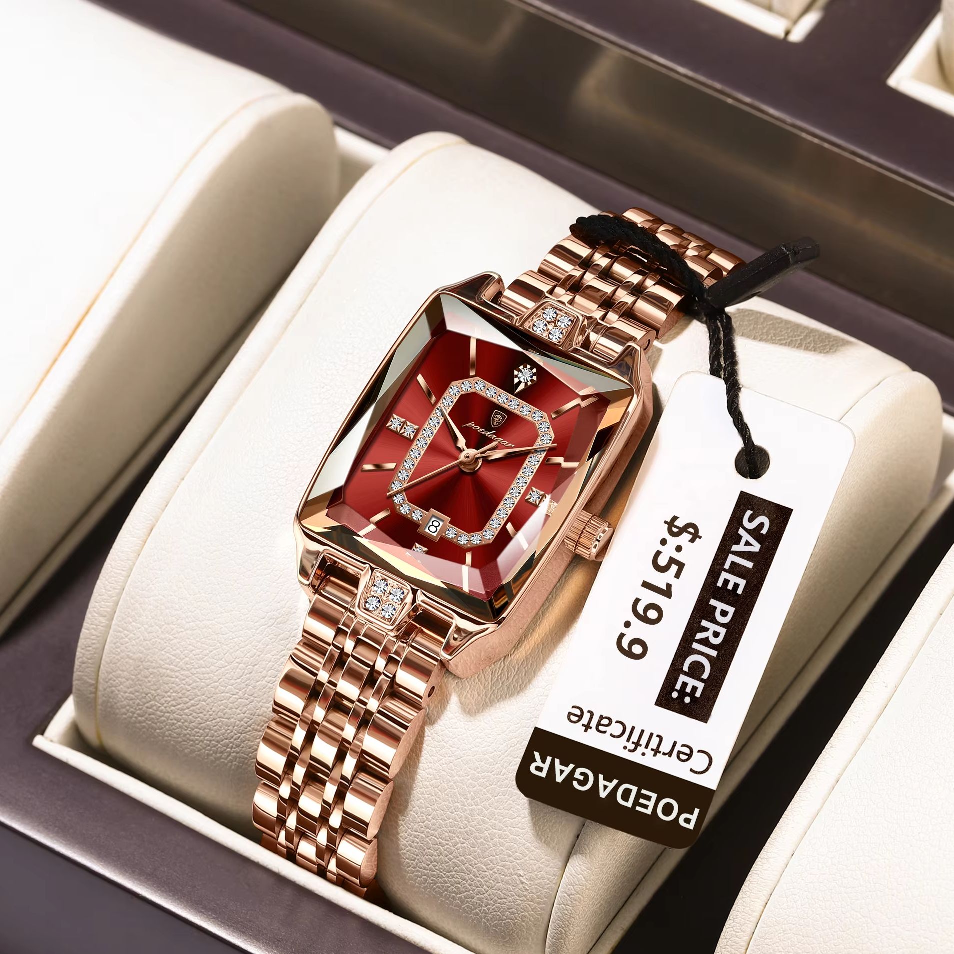 Luxury Watch Female - POEDAGAR модные элегантные женские наручные часы