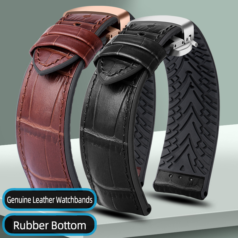 Luxury Watch Jaeger Lecoultre - Ремешок для часов из натуральной кожи,