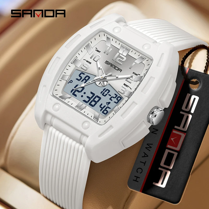 Luxury Watch Manufacturers - Мужские кварцевые наручные часы SANDA: люксовый