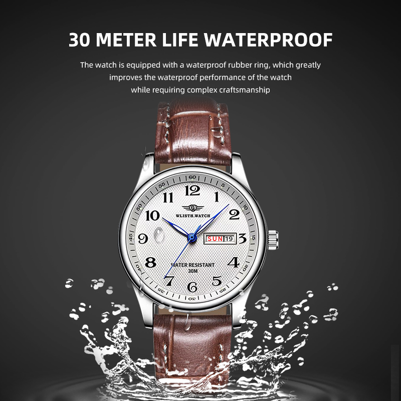 WLISTH Элитный бренд Мужские ч – обзор и цена Luxury Watch With Arabic Numerals