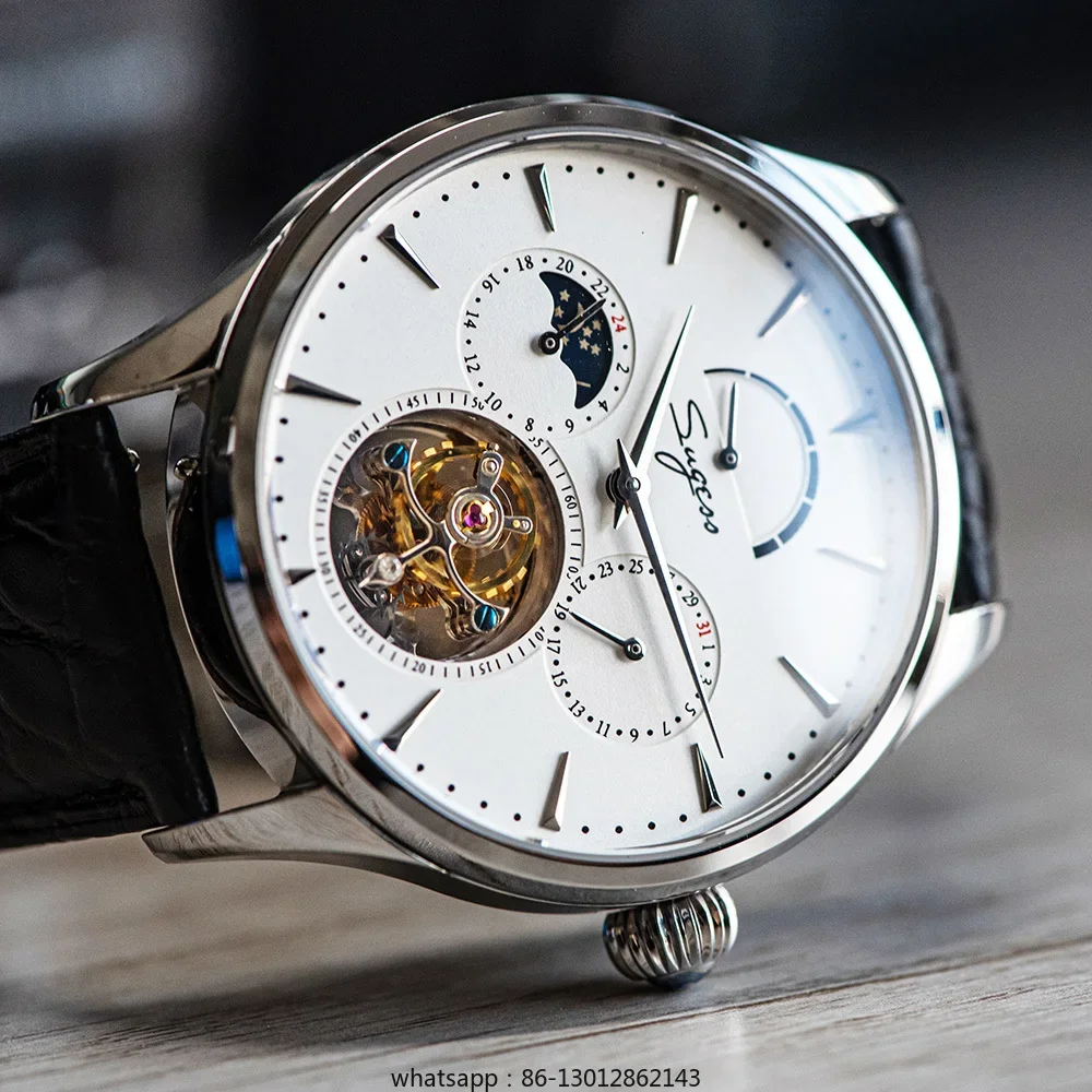 Мужские механические часы с ту – обзор и цена Tourbillon Movement Watch