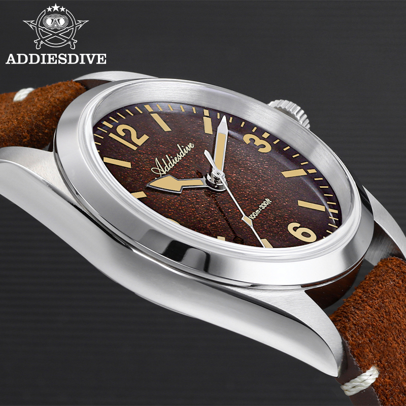 Часы ADDIESDIVE 36 мм, 200 м,  – обзор и цена Luxury Watch Leather