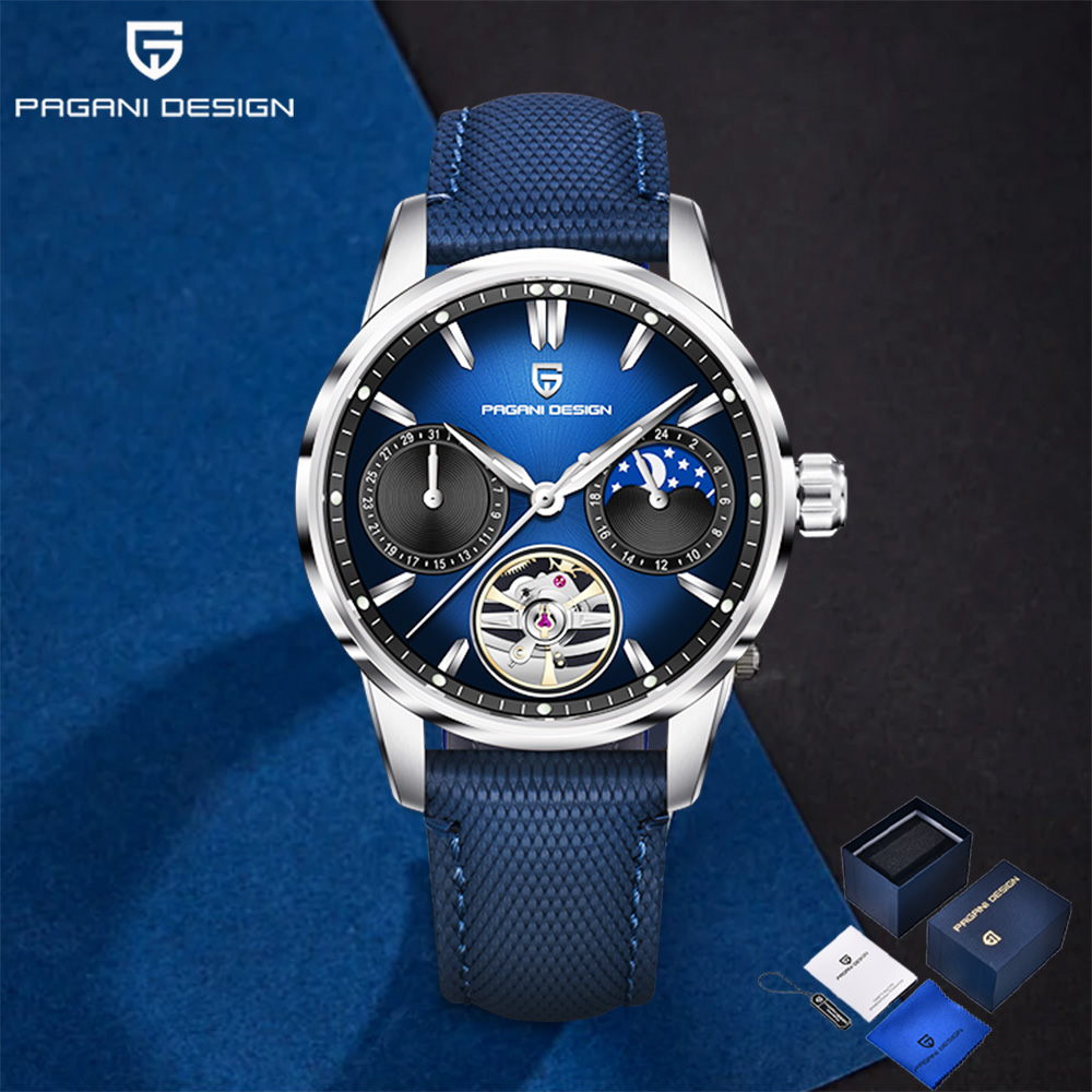2025Pagani design Tourbillon Р – обзор и цена Luxury Watch Leather