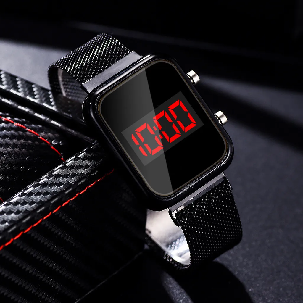 Модные прямоугольные светодиод – обзор и цена Luxury Watch Life