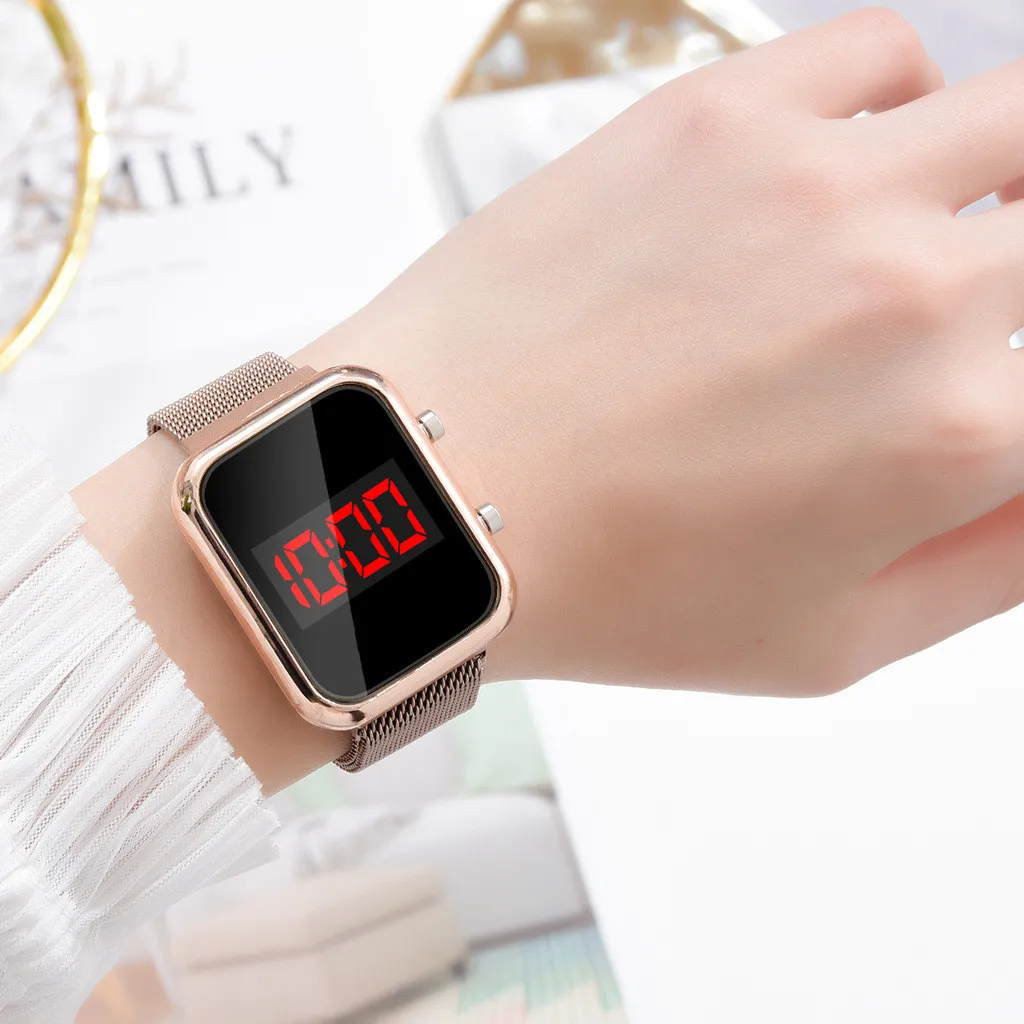 Модные прямоугольные светодиод – обзор и цена Luxury Watch Life