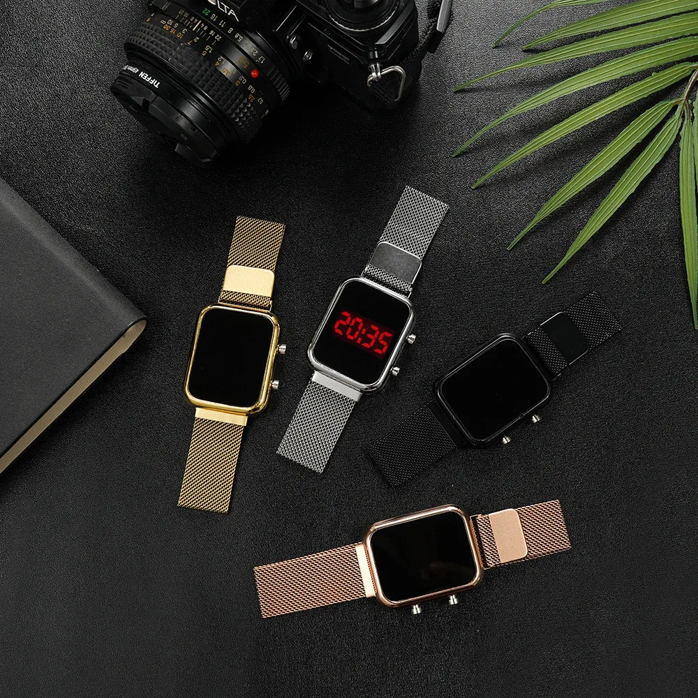 Модные прямоугольные светодиод – обзор и цена Luxury Watch Life