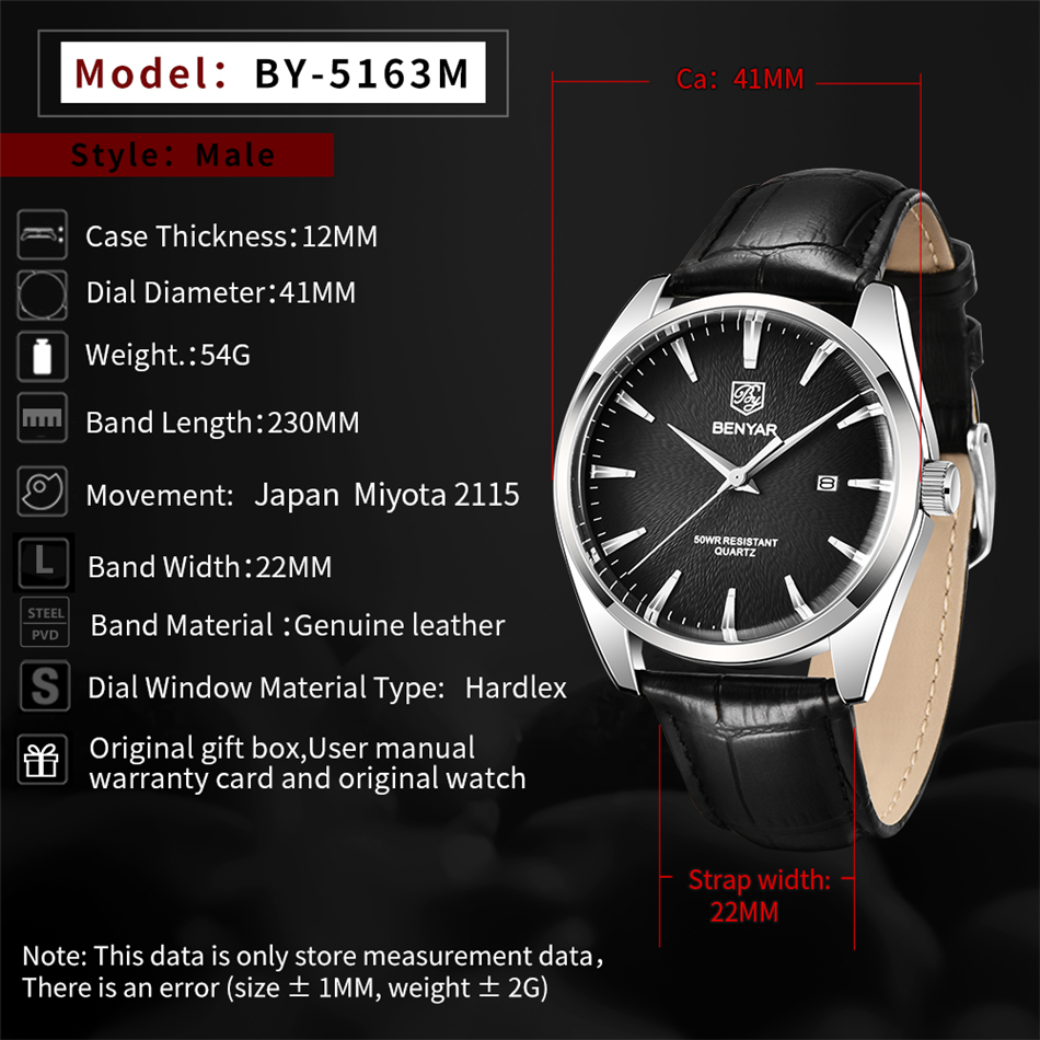 Benyar 5163, лучший бренд, рос – обзор и цена Luxury Watch Manufacturers