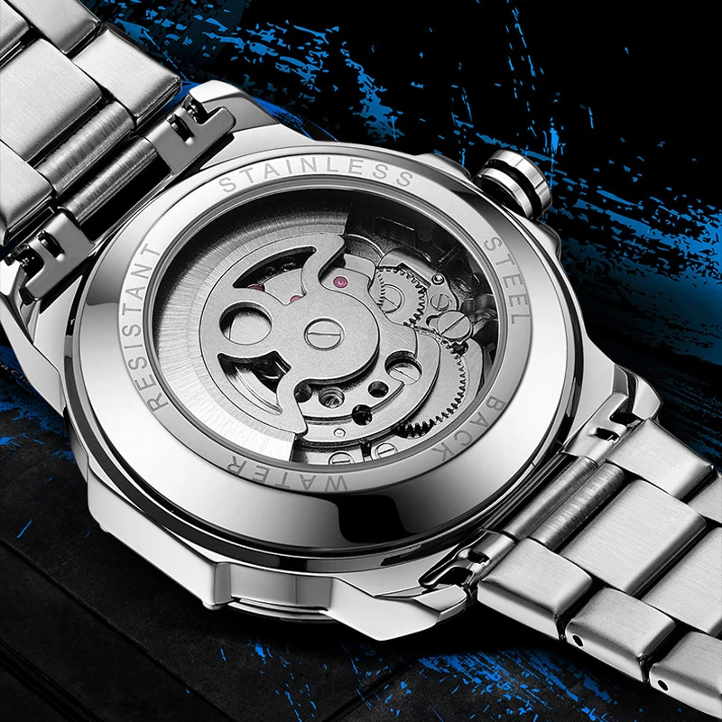 ABORNI 9039 уникальный дизайн  – обзор и цена Tourbillon Movement Watch