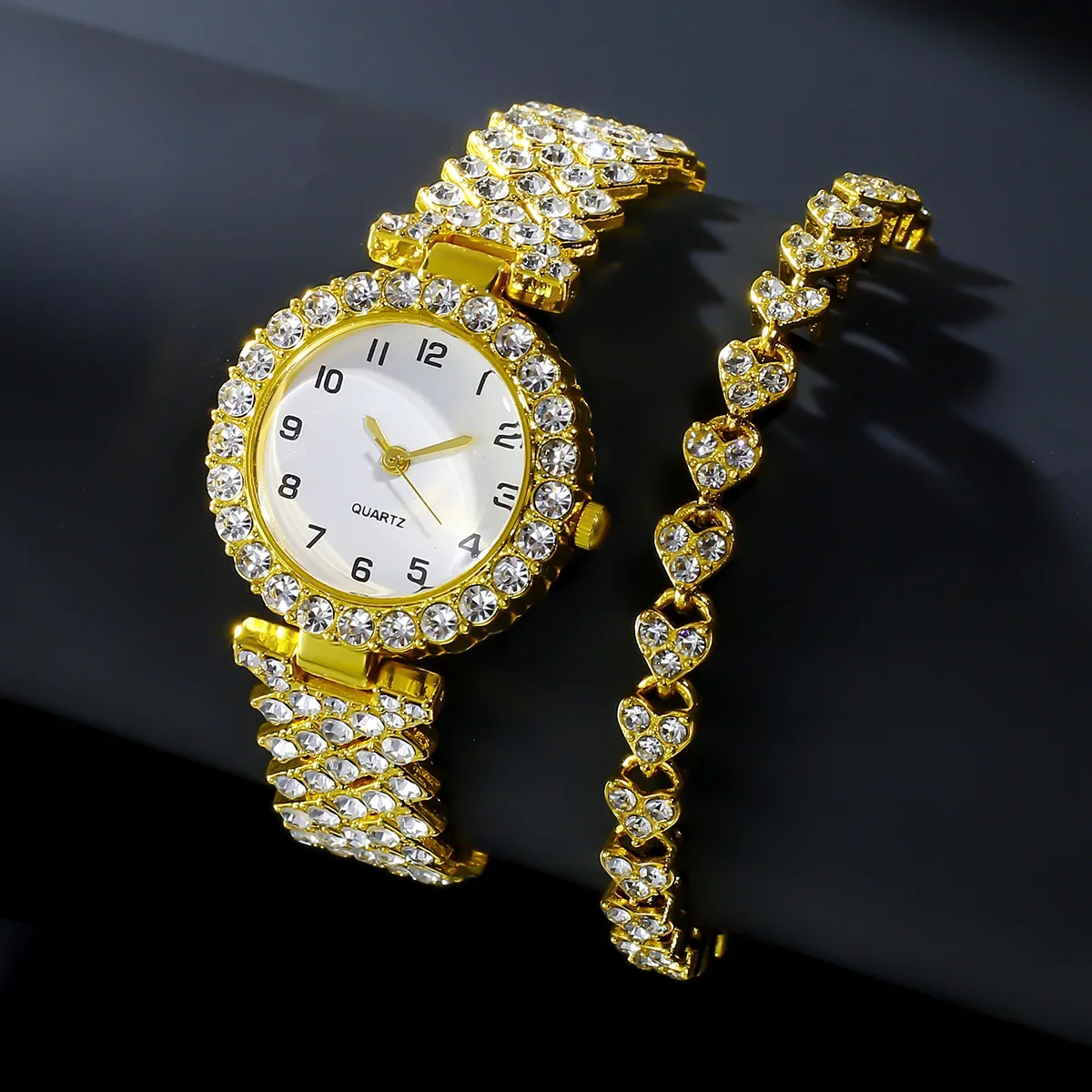1 шт./2 шт. роскошные модные ж – обзор и цена Luxury Watch Female