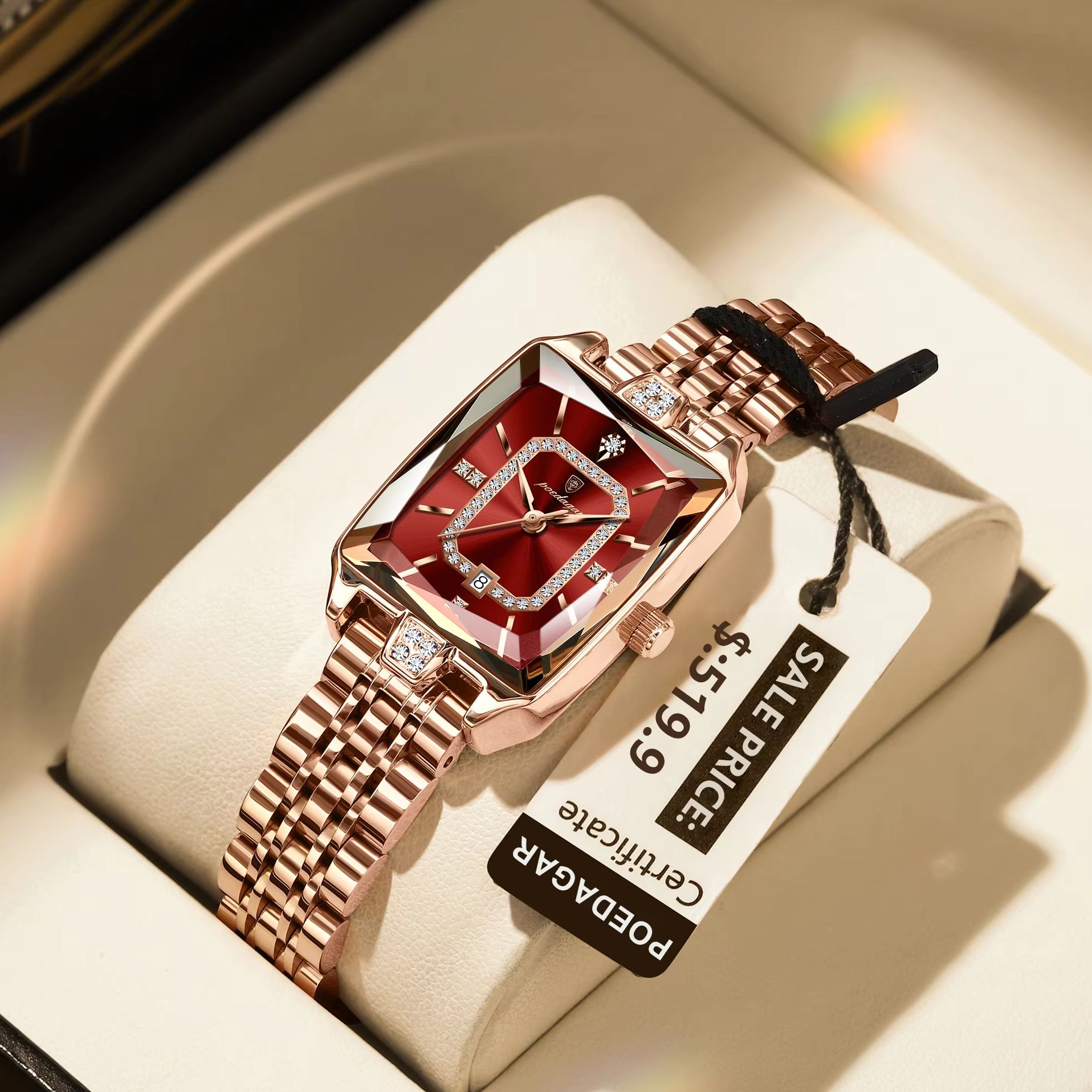POEDAGAR модные элегантные жен – обзор и цена Luxury Watch Female