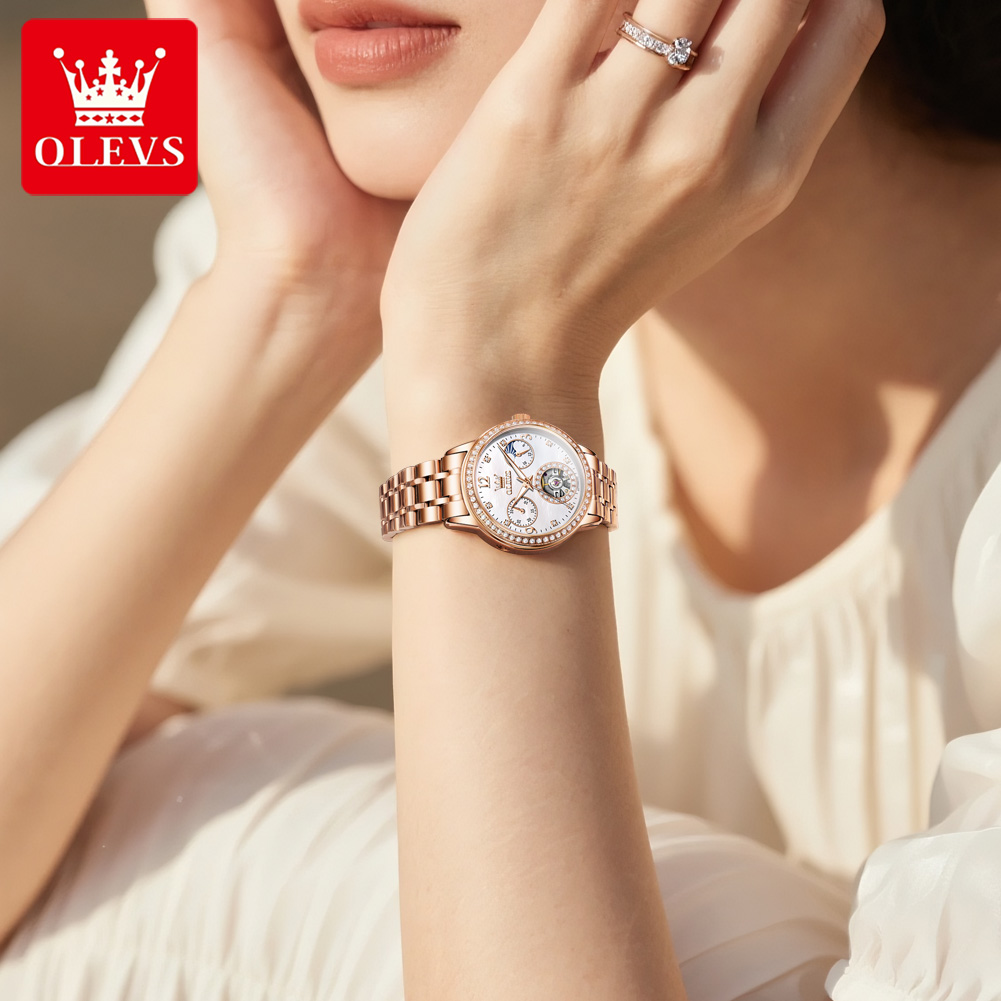 Женские часы OLEVS, лучшие бре – обзор и цена Luxury Watch Leather