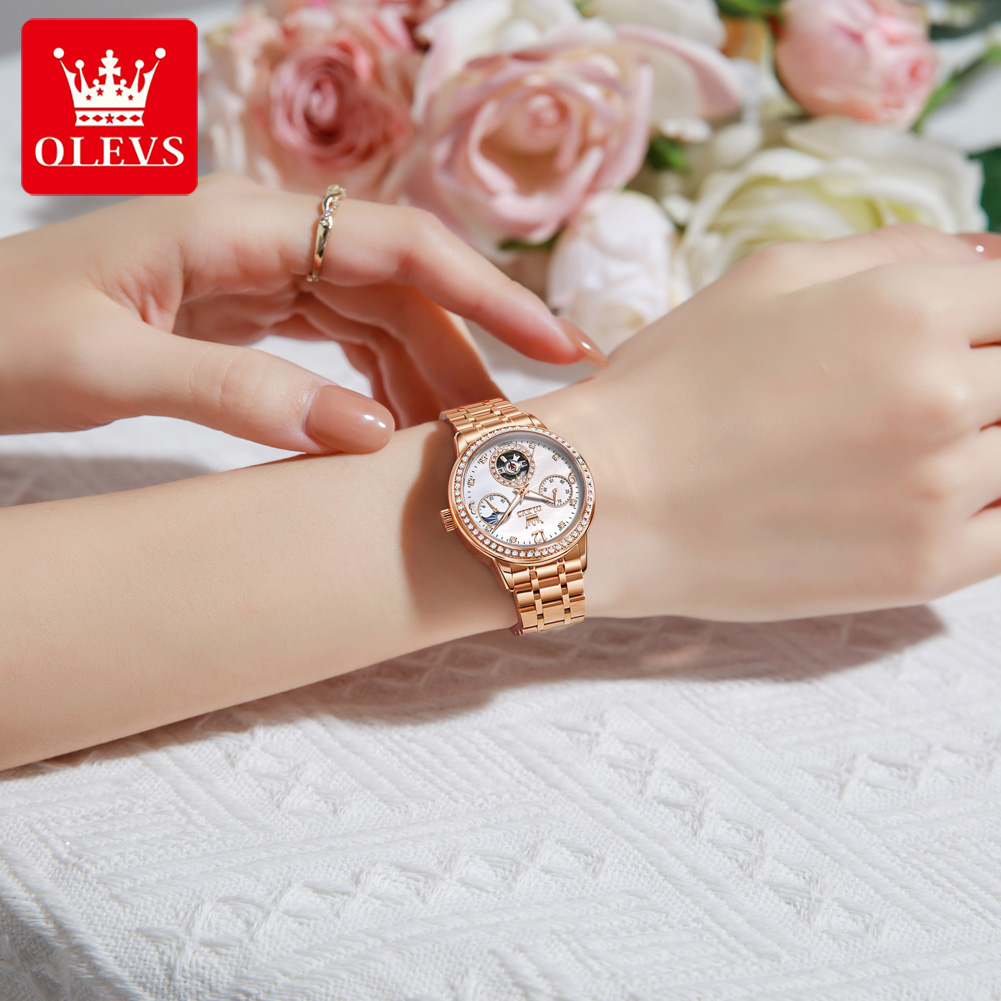 Женские часы OLEVS, лучшие бре – обзор и цена Luxury Watch Leather