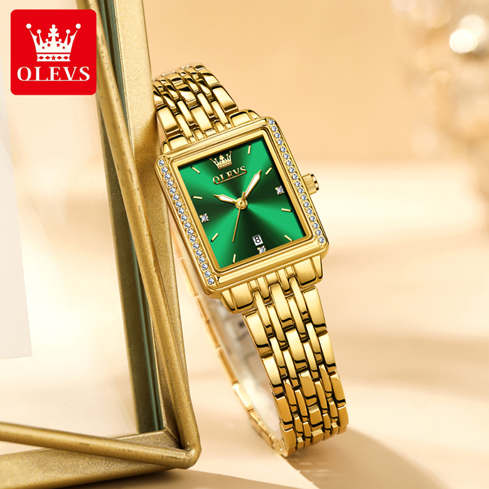 OLEVS 9995 Женские часы с дато – обзор и цена Luxury Watch Female