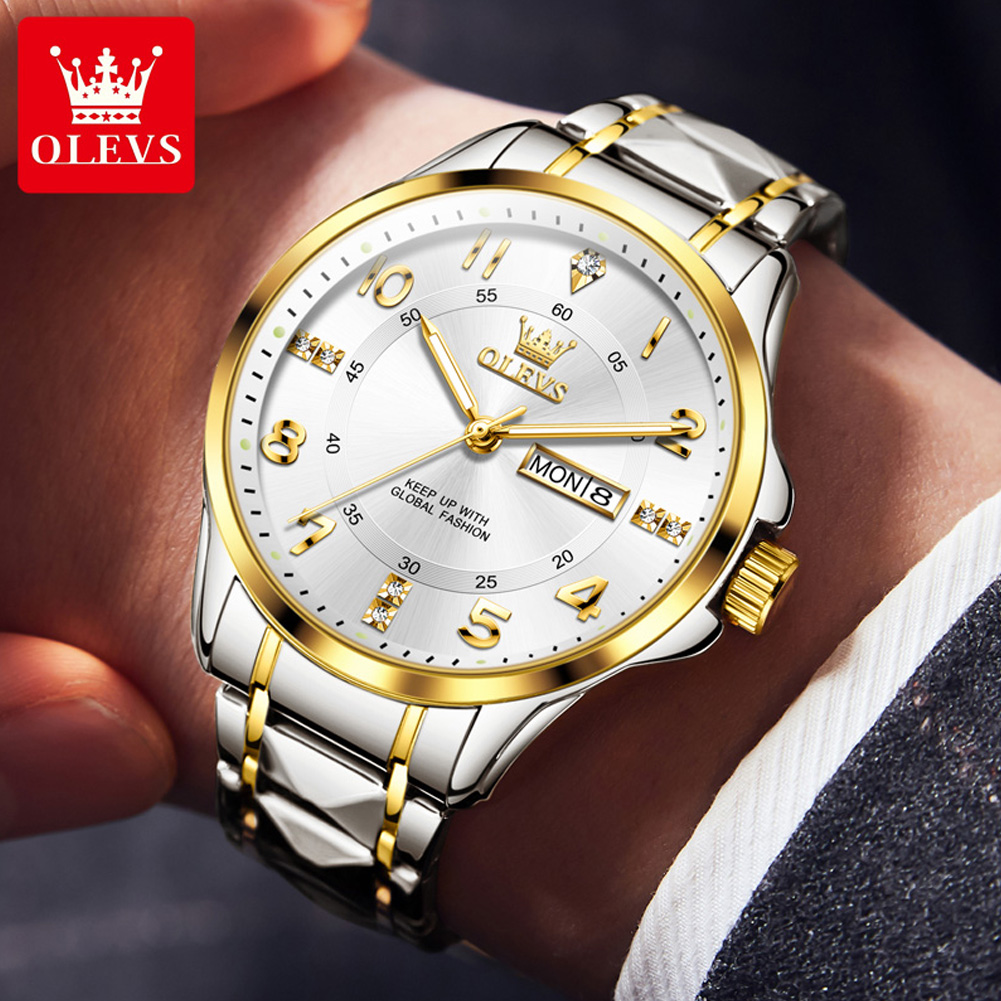 OLEVS брендовые оригинальные н – обзор и цена Luxury Watch With Arabic Numerals