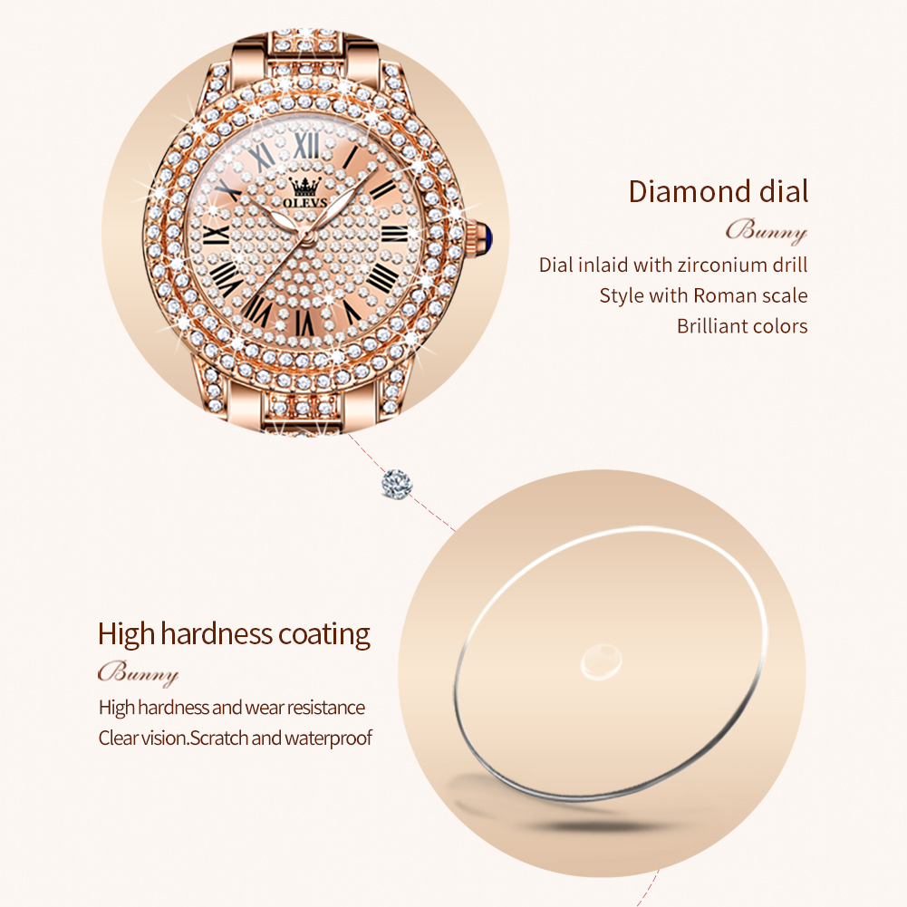 OLEVS 9943 Роскошные оригиналь – обзор и цена Luxury Watch Female